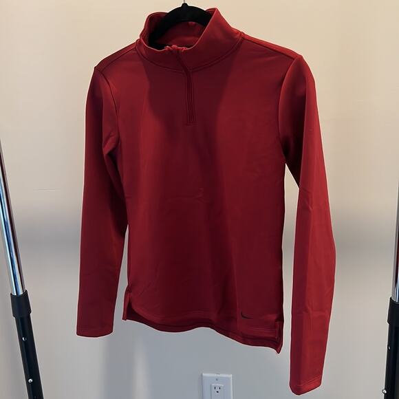 Nike | Red Therma-Fit One Half Zip - Picture 2 of 4